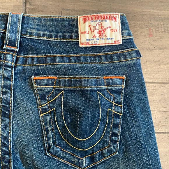 True Religion Lizzy Crop Jeans Size27 - Picture 7 of 8